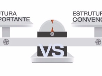 Estrutura autoportante vs Estrutura convencional